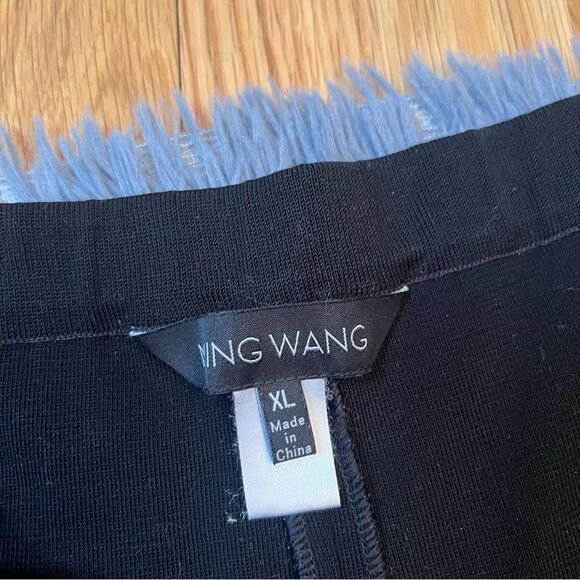 Ming Wang Black Slinky Cropped Pants Size XL - Picture 2 of 5